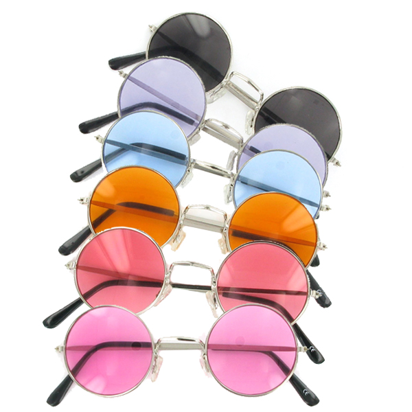Lunettes disco de plusieurs couleurs