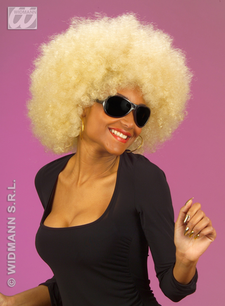 Perruque afro disco femme