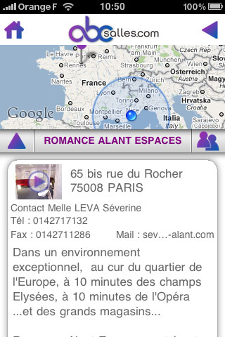 ABC Salles pour iPhone