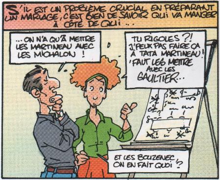 Extrait de la BD La vérité sur le mariage