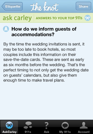 Comment informer mes invités ?