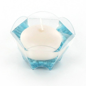 Photophore pour une décoration sur le thème de la mer