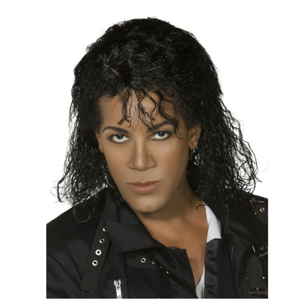 Perruque de Michael Jackson dans Bad