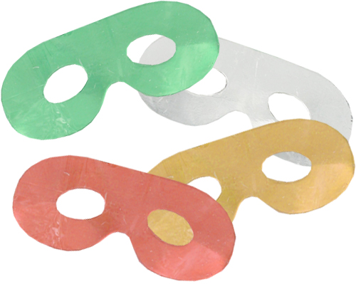 Masques cotillons pour réveillon