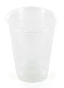 Gobelet en plastique