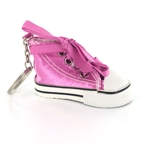 Basket porte-clés fuchsia