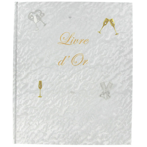 Livre d'or argenté pour tout évènement Livre d'or argenté pour tout évènement