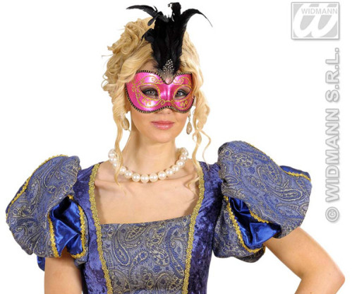 Masque vénitien et déguisement de marquise