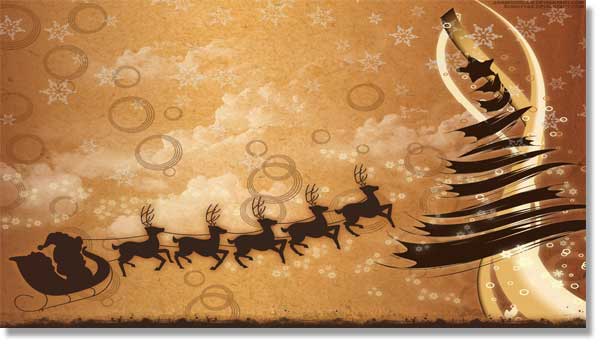 Fond d'écran de Noël