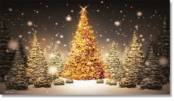 Fond d'écran de Noël