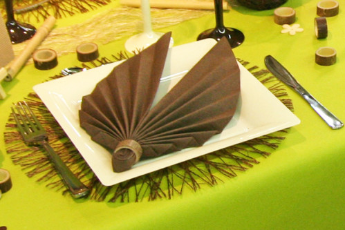 Pliage de serviettes