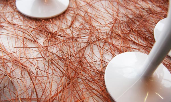 Décoration de table Noël bleu, blanc et or, chemin de table