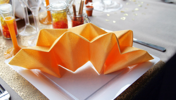 Pliage de serviettes