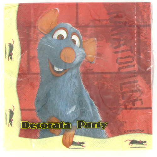 Serviettes en papier Ratatouille Serviettes en papier Ratatouille