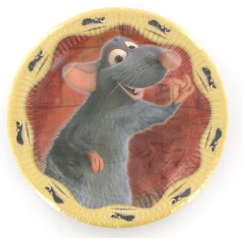 Assiettes jetables Ratatouille Assiettes jetables Ratatouille