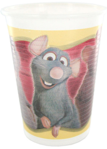 Gobelets en plastique Ratatouille Gobelets en plastique Ratatouille