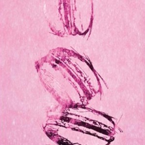 Chemin de table macaron, fuchsia