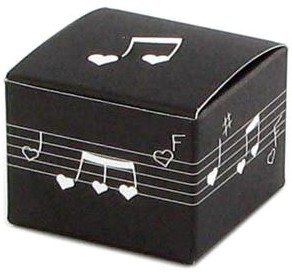 Boîte à musique candy noire