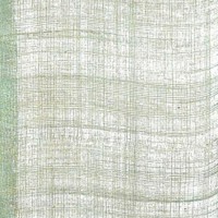 Chemin de table en Sinamay pailleté, vert anis