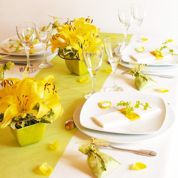 Décoration de table estivale Décoration de table estivale