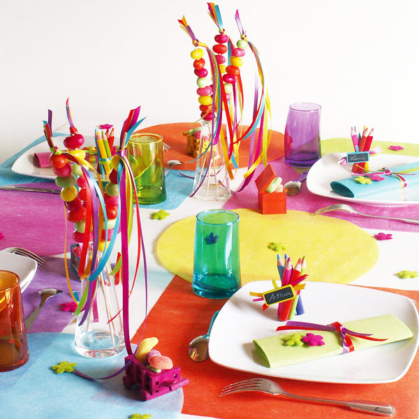 Décoration de table estivale Décoration de table estivale