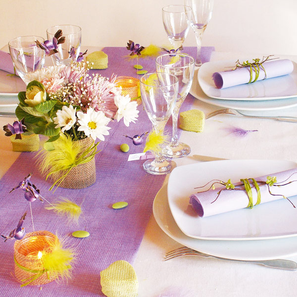 Décoration de table estivale Décoration de table estivale