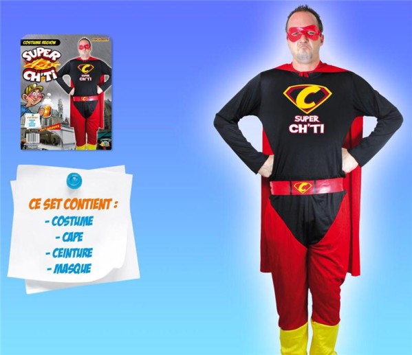 Déguisement Super Ch'ti