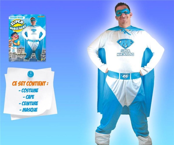 Déguisement de Super Marseillais
