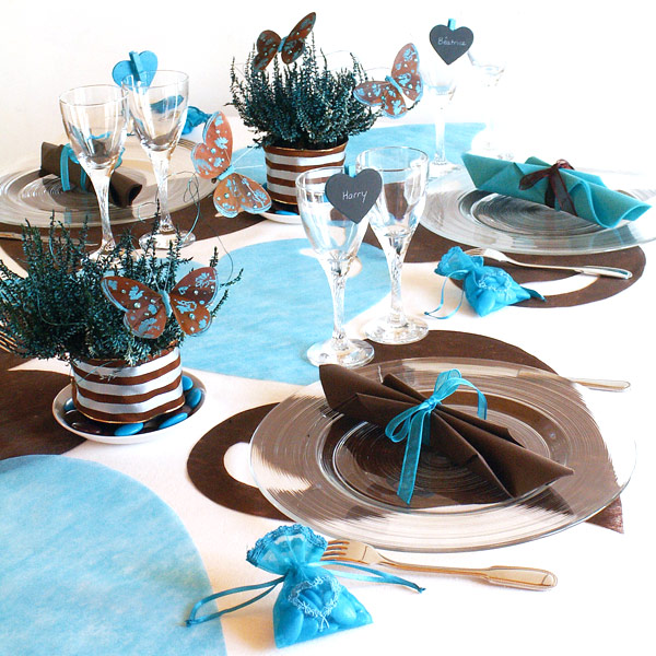 Décoration de table pour l'été 2012