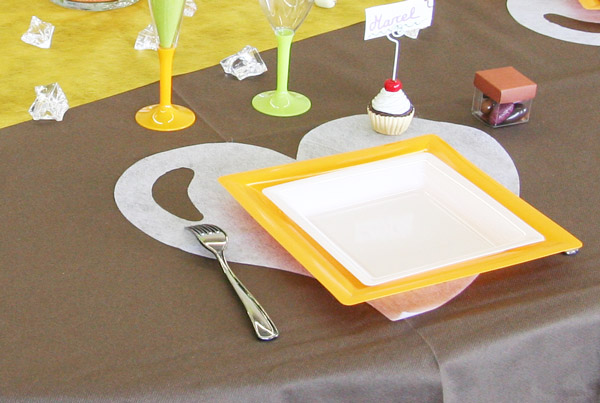 Décoration de table gourmande