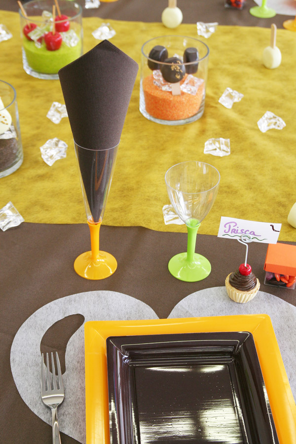 Décoration de table gourmande