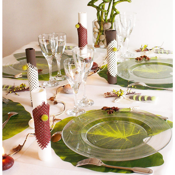 Décoration de table pour l'été 2012