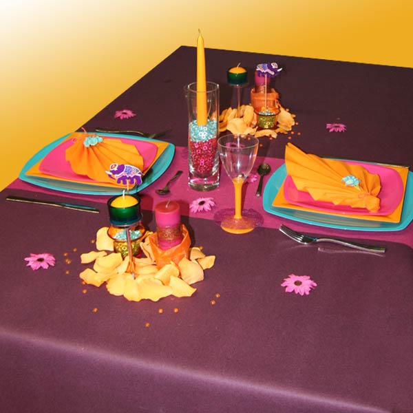 Décoration de table indienne Décoration de table indienne