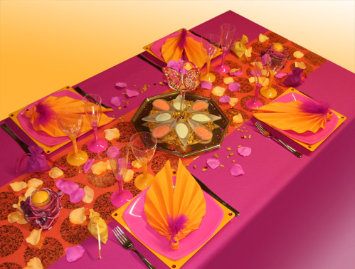 Décoration de table indienne Décoration de table indienne