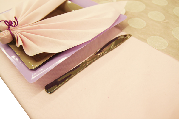 Nappe et chemin de table