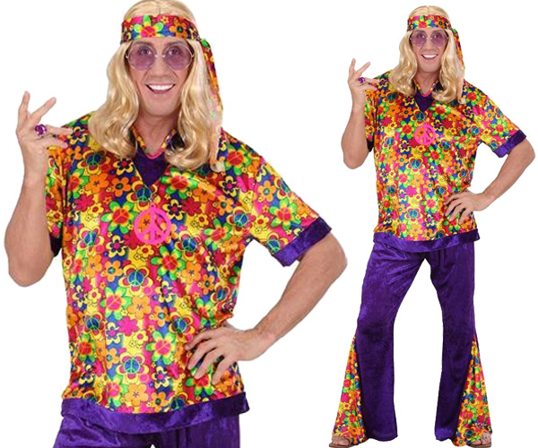 Déguisement homme hippie Déguisement homme hippie
