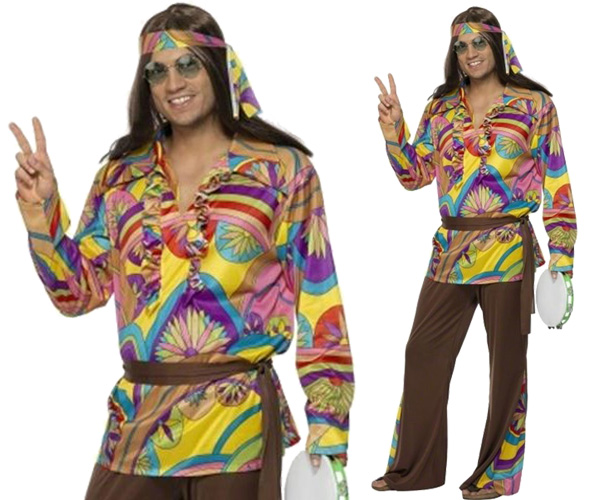 Déguisement de hippie, flower power Déguisement de hippie, flower power