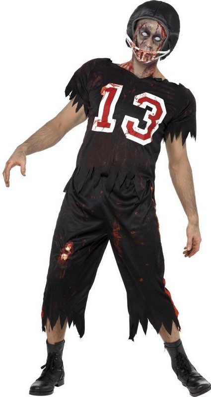 Déguisement zombie footballeur américain Déguisement zombie footballeur américain