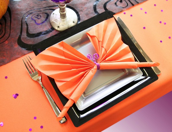 Pliage de serviettes Chauve-souris