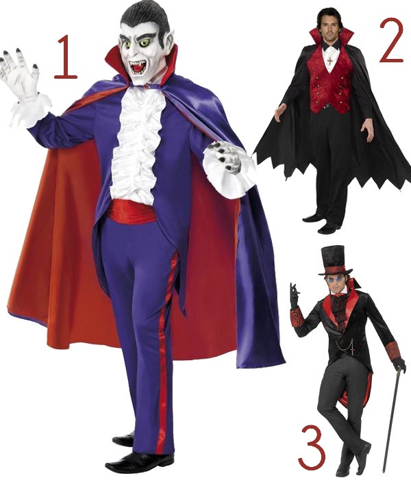 Déguisements de vampires, côté homme Déguisements de vampires, côté homme