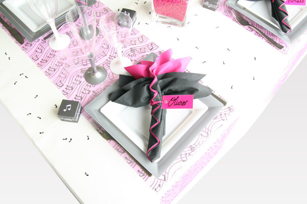 Décoration de table romantique Décoration de table romantique