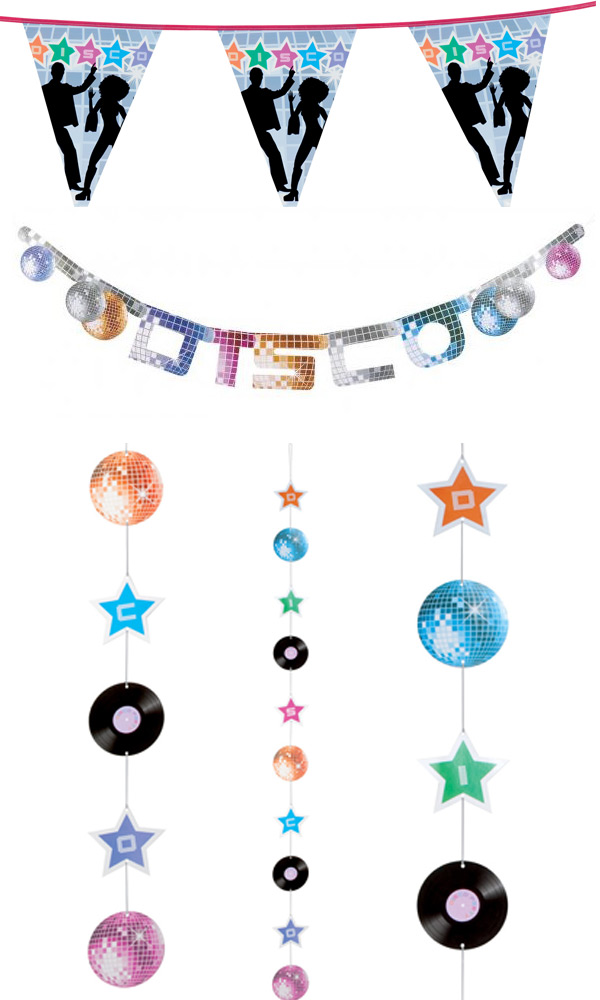 Décoration de salle disco