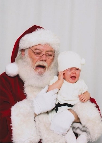 Les pires photos du Père Noël !