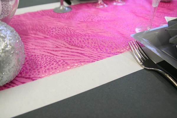 Nappe et chemin de table