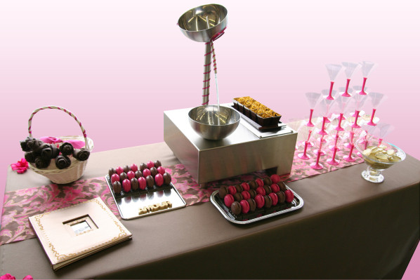 Une décoration pour la table de votre vin d'honneur !