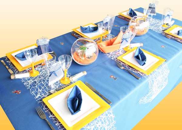 Décoration de table spécial pirates