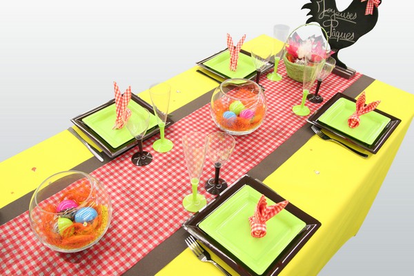 Décoration de table pour Pâques