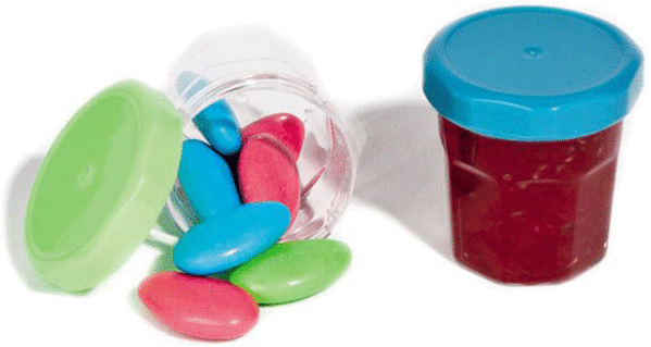 Mini pots de confiture