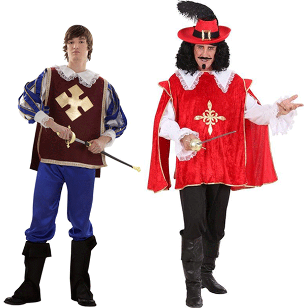 Déguisements de Mousquetaires