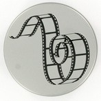 Boîte ronde cinéma en zinc